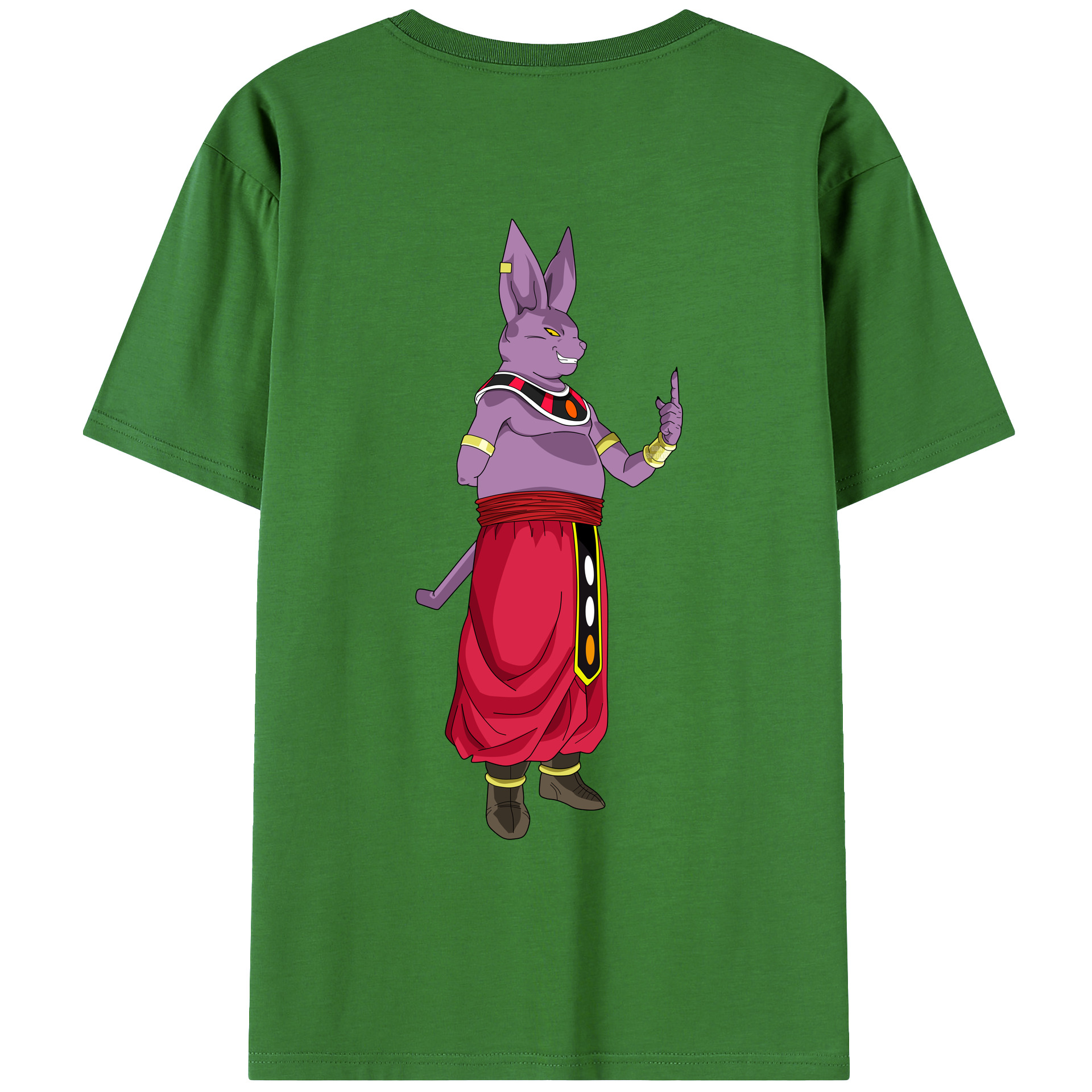 （画像用） ドラゴンボール シャンパ DRAGON BALL Champa レディース半袖Tシャツ(バックプリント)
